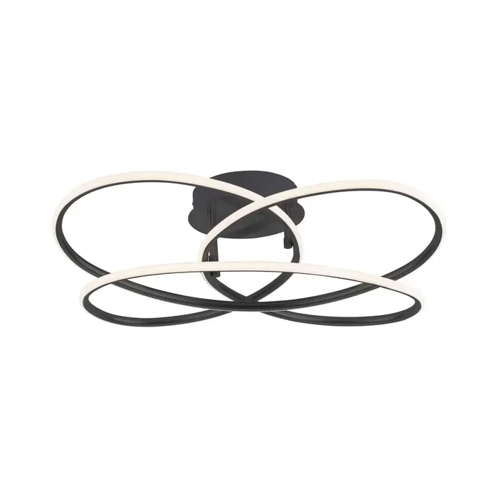 Leuchten-Direkt NODE Ceiling Light LED black, 1-light source