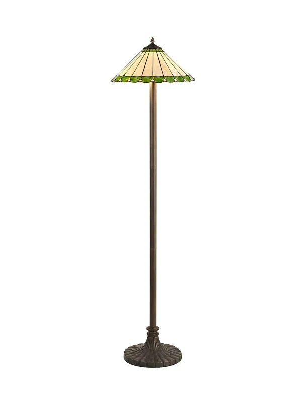 Loren 2 Light Stepped Design Floor Lamp EM9520-KHSA