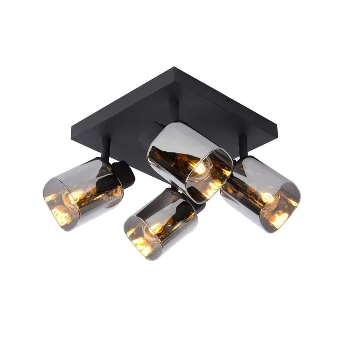Lucide Alion 4 Light Spotlight Plate – Black