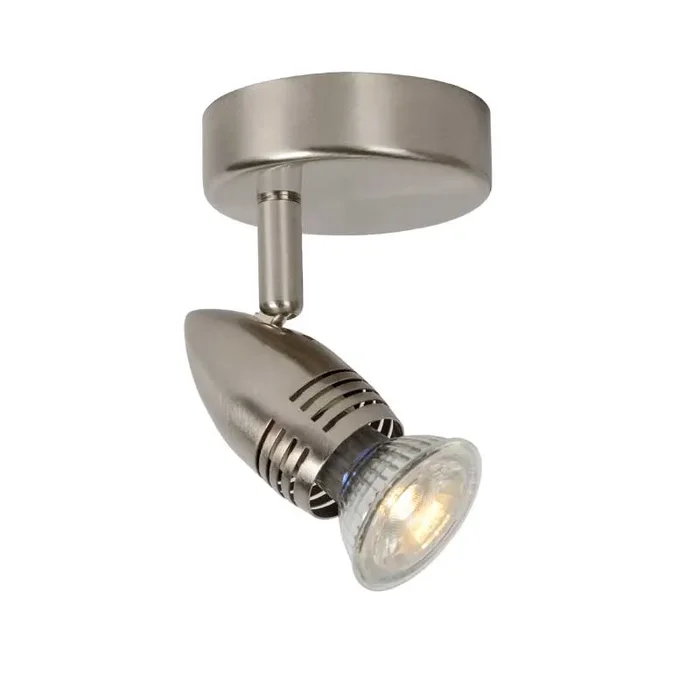 Lucide Caro LED Ceiling Spotlight – Satin Chrome