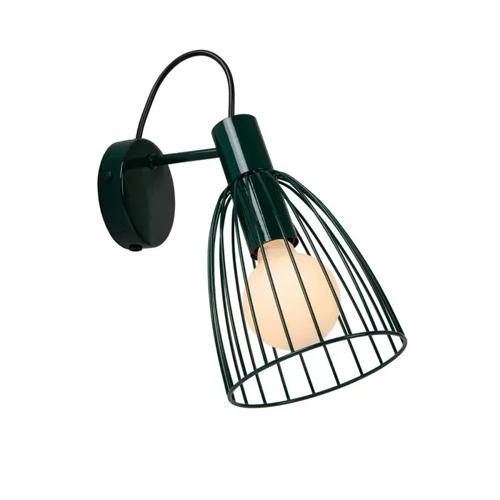 Lucide Macarons Single Bracket Wall Light – Green