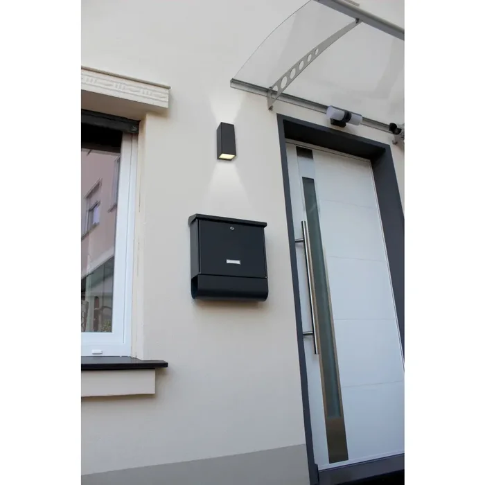 Lutec LUCA Outdoor Wall Light LED black, 1-light source