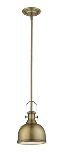 Melange One Light Pendant (725MP-HBR)