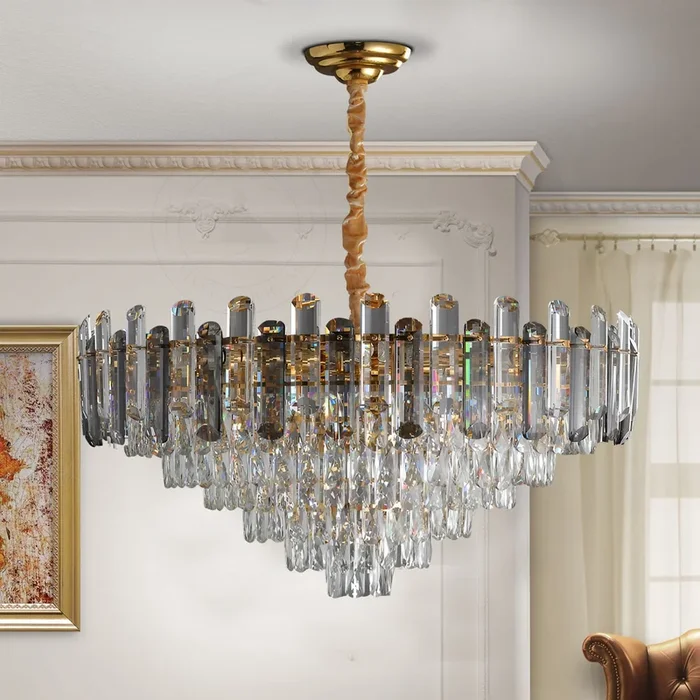 Modern Crystal Ceiling Light Chandeliers with Crystal Hanging Lamp~4802