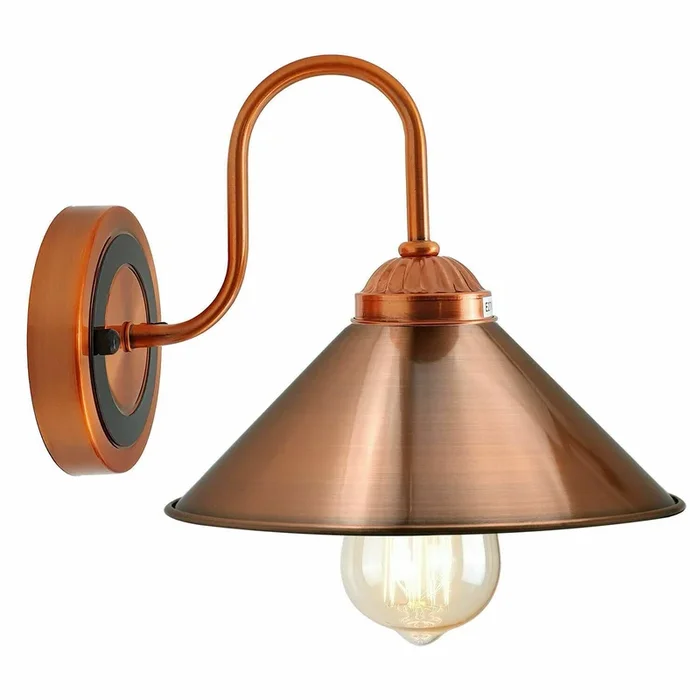 Modern E27 Solid Copper Metal Wall Light Lamp Sconce Light Fixture~1287
