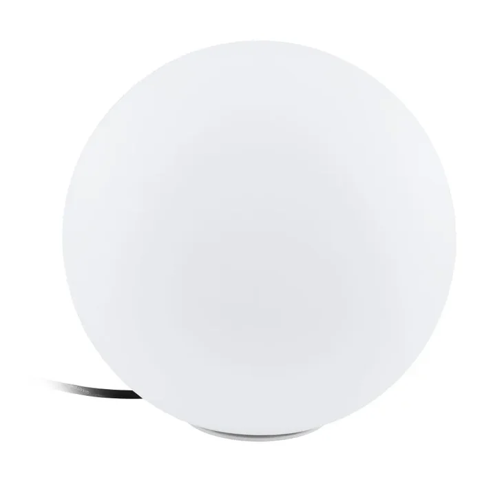 Monterolo 1 Light E27 Outdoor IP65 White Table Lamp With Plastic