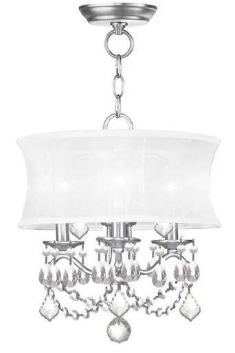 Newcastle Three Light Mini Chandelier/Ceiling Mount (6303-91)