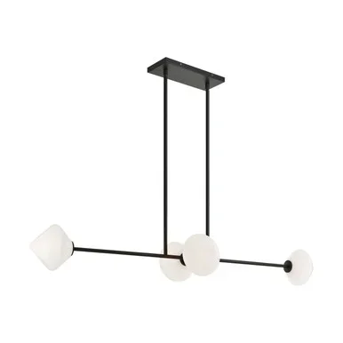 Novo Four Light Pendant (C81744BKOP)