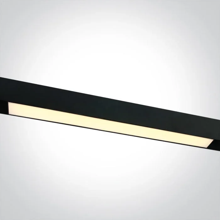 One Light 42100B/B/W 25W LED Linear Magnetic Track Light for 48V Track Lighting System