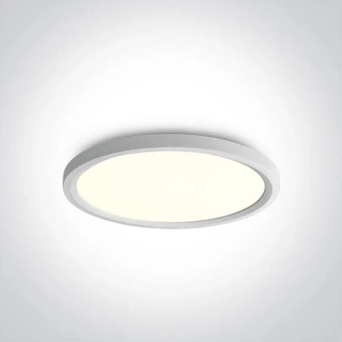 One Light 62140FB/W/C WHITE LED PLAFO 40W CW IP20 230V