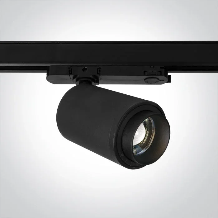 One Light 65650CT/B/W Adjustable Zoom 20-60 Degree LED Track Spot Light White 30w 3000k
