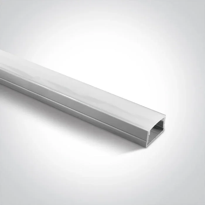 One Light 7905/AL ALUMINIUM PROFILE 2m + PC opal diffuser