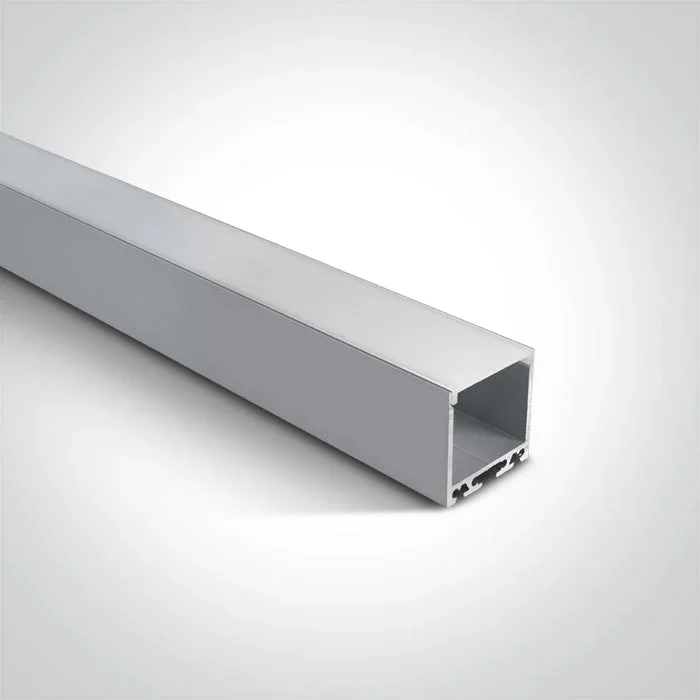 One Light 7912/AL ALUMINIUM PROFILE 2m + PC opal diffuser