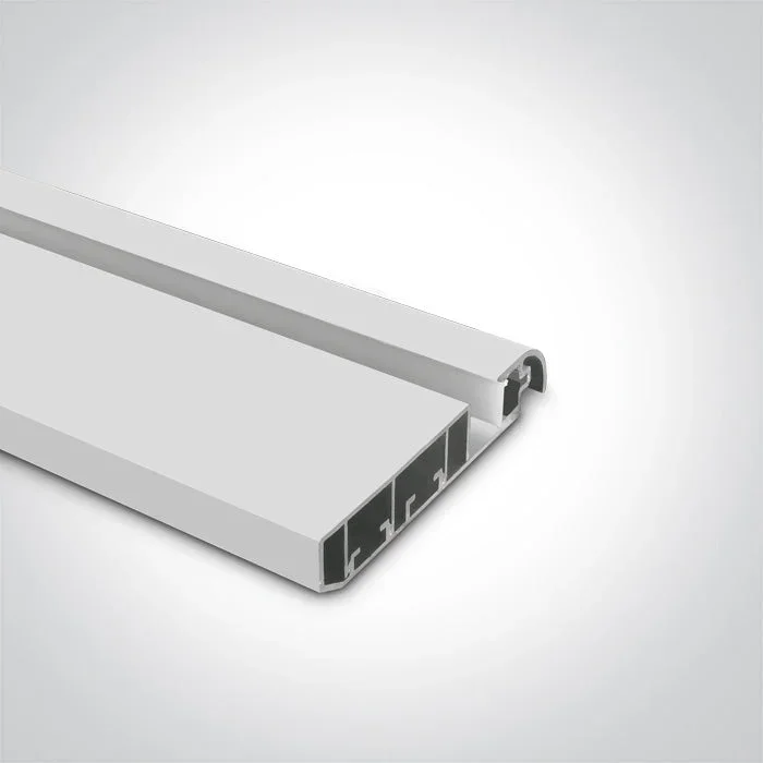 One Light 7922/W WHITE ALUMINIUM LED PROFILE FOR WALL FOR 8mm LED STRIP 2m