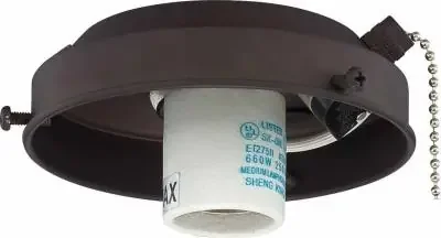 One Light Ceiling Fan Light