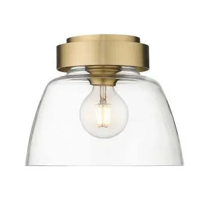 One Light Flush Mount
