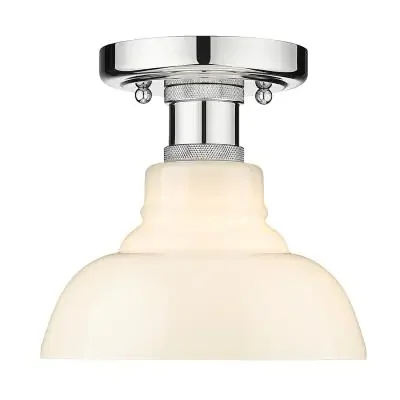 One Light Flush Mount