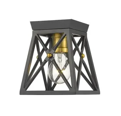 One Light Flush Mount