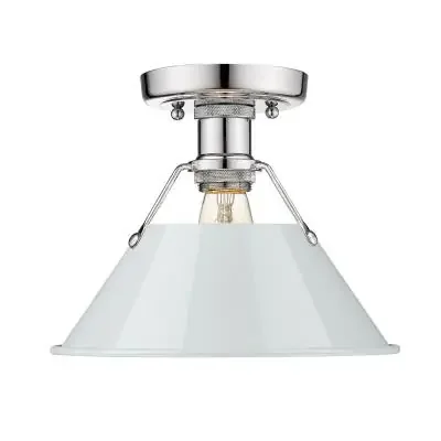 One Light Flush Mount