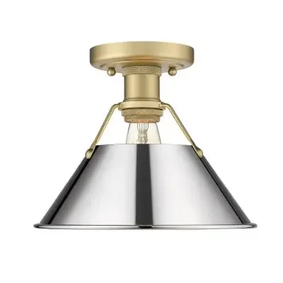 One Light Flush Mount