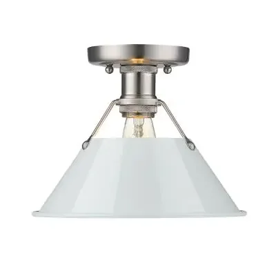 One Light Flush Mount
