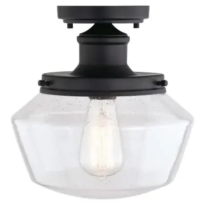One Light Outdoor Flush Mount