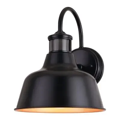 One Light Outdoor Motion Sensor Wall Mount
