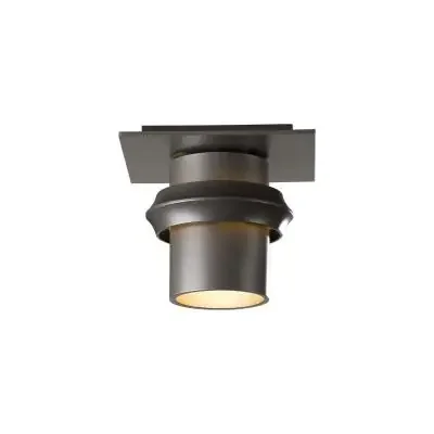 One Light Outdoor Semi-Flush Mount