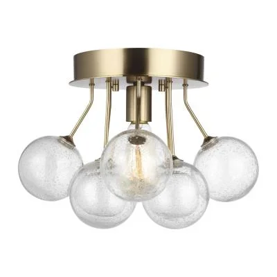 One Light Semi-Flush Mount6934490