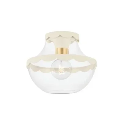 One Light Semi Flush Mount8685154