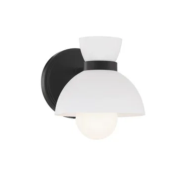 One Light Wall Sconce (M90101MBK)