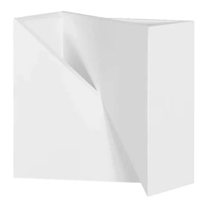 Orbis LED Smart WIFI Wall Square Swan 830-865 TW 23W 1300lm in White Dim