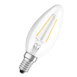 Osram 2.8w SES 2700k Frosted Dimmable LED Filament Candle Bulb – Warm White