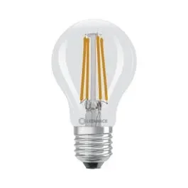 Osram 3.8w E27 ES 2700k LED Clear Filament A-Rated GLS Light Bulb- Extra Warm White