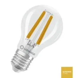 Osram 3.8w E27 ES 4000k LED Filament A-Rated GLS Light Bulb – Cool White