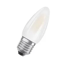 Osram 4.8w E27 2700k Frosted Dimmable LED Candle Bulb – Warm White