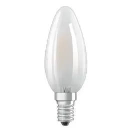 Osram 4w E14 SES 4000k Frosted LED Candle Bulb – Cool White