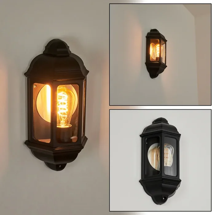 OUSE Outdoor Wall Light black, 1-light source