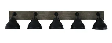 Oxbridge Five Light Bathroom Lighting (1775-MBDW-427-MB)