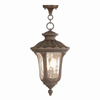 Oxford Three Light Outdoor Pendant (7658-58)