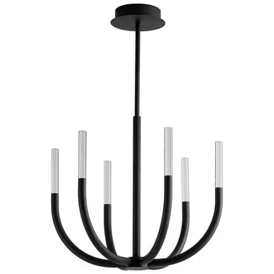Oxygen Prestoi LED Ceiling Mount in Black – 3-657-15