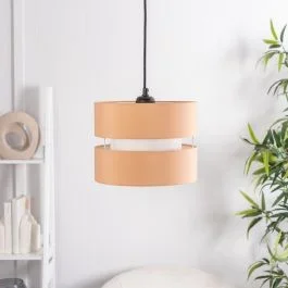 Pair of Sophia Small Pendant Shades in Sand