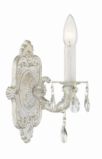 Paris Market One Light Wall Sconce (5021-AW-CL-SAQ)