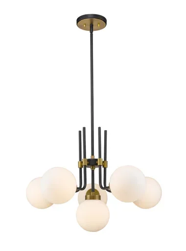 Parsons Six Light Chandelier (477-6MB-OBR)