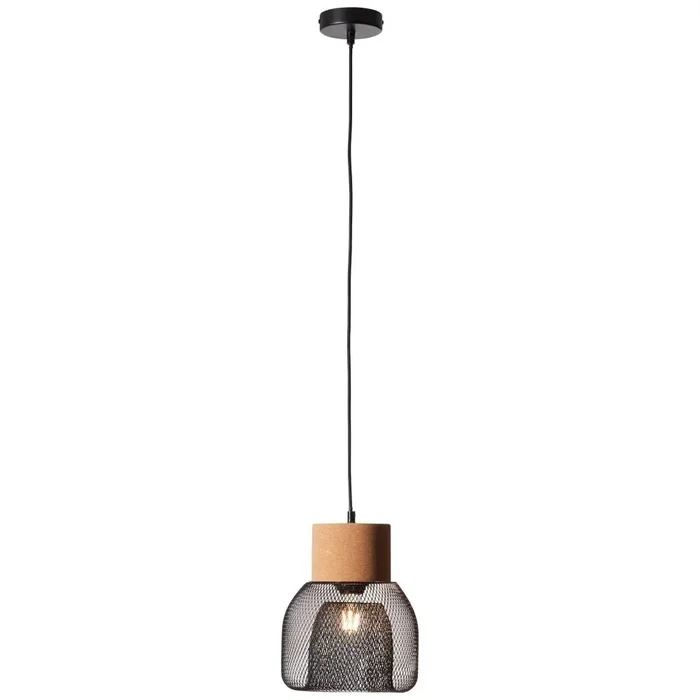 Pendant Light Brilliant Flaka black, 1-light source
