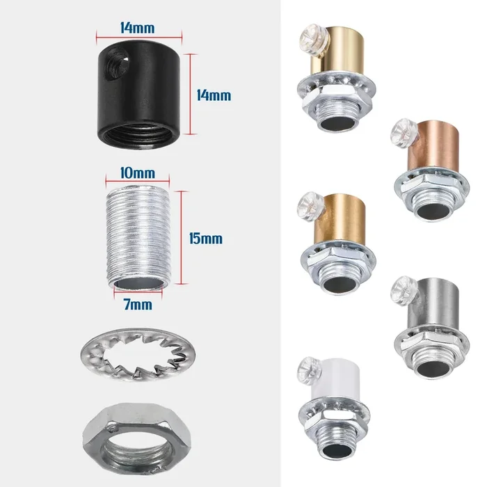 Pendant M10 Cord Grip Strain Relief Metal Lock nut – 6048