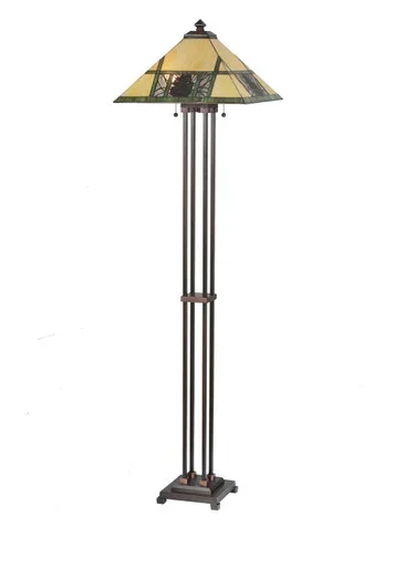 Pinecone Ridge Two Light Floor Lamp (106488)