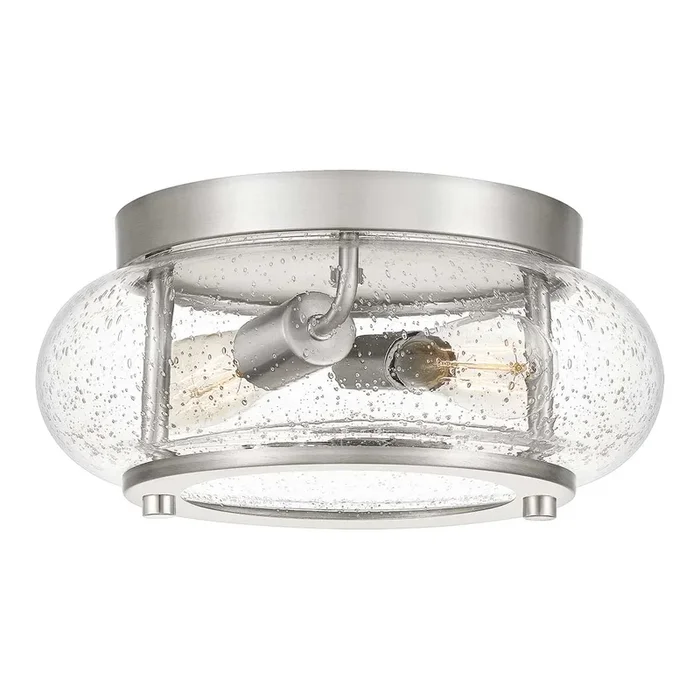 Quoizel Ceiling Flush from the Trilogy range. Trilogy 2 Light Flush Product Code = QZ-TRILOGY-FS-OZ