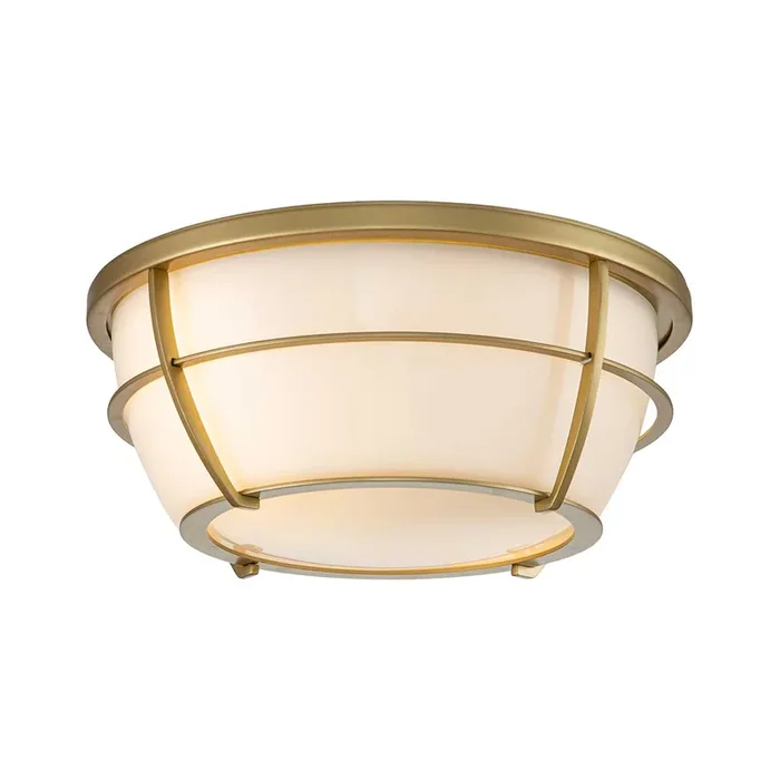 Quoizel Ceiling Semi-Flush from the Chantilly range. Chantilly 3 Light Semi-Flush Light Product Code = QZ-CHANTILLY-SF3