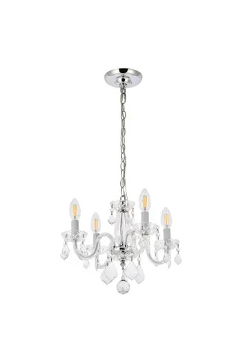 Rococo Four Light Pendant (V7804D15C/RC)